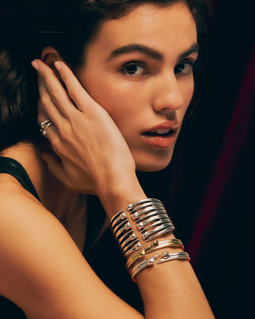 Uno de 50 Leather and Pearl Bracelet Uno de 50 Leather and Pearl Bracelet
